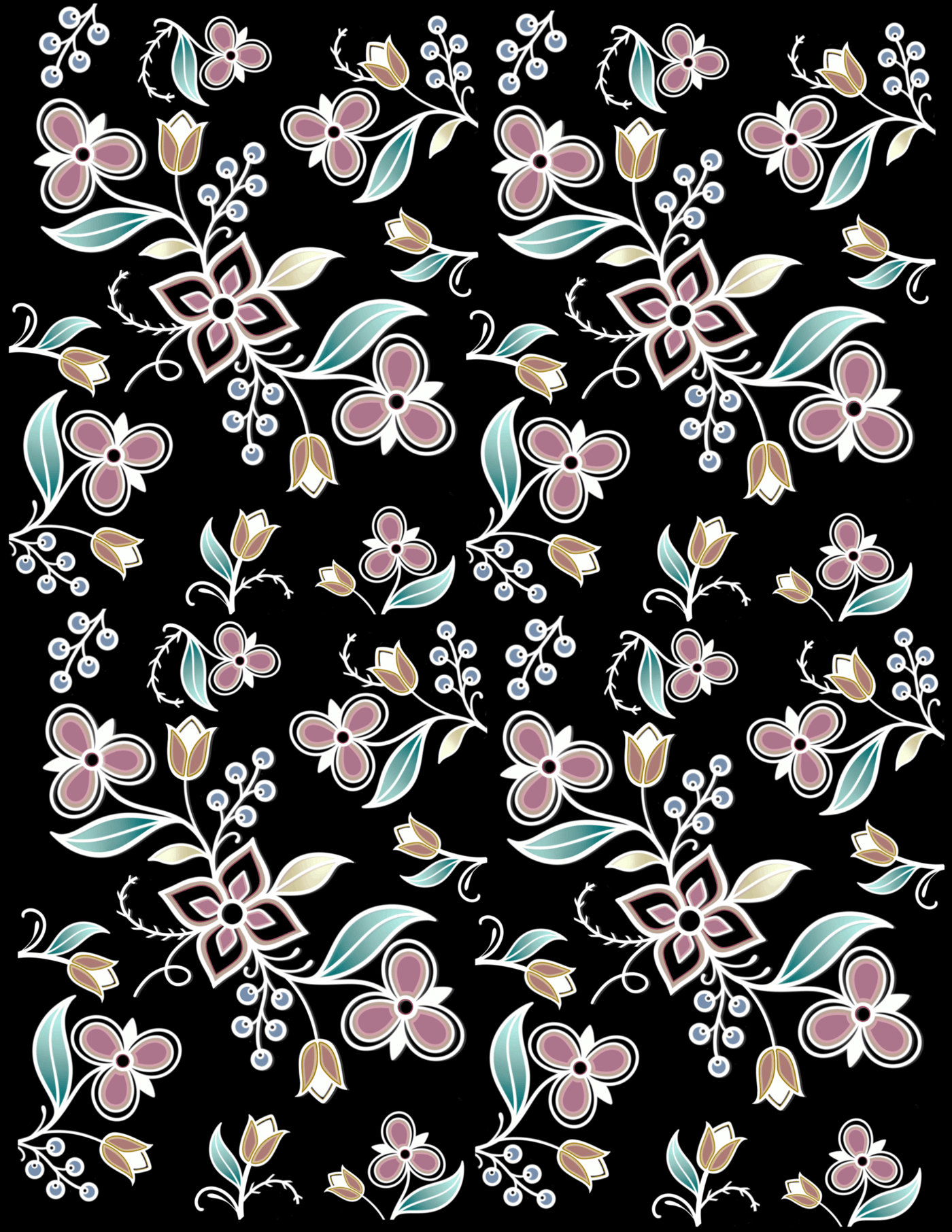 Black Floral - Shayre Curé