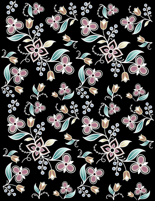 Black Floral - Shayre Curé